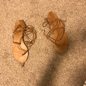Lace Up Sandals